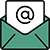 Icône email pour contact chez Sano Dental